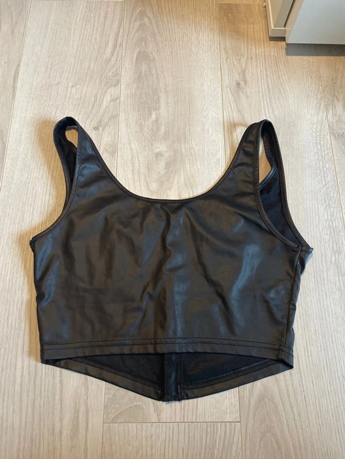 corset noir court taille 36 - photo numéro 6