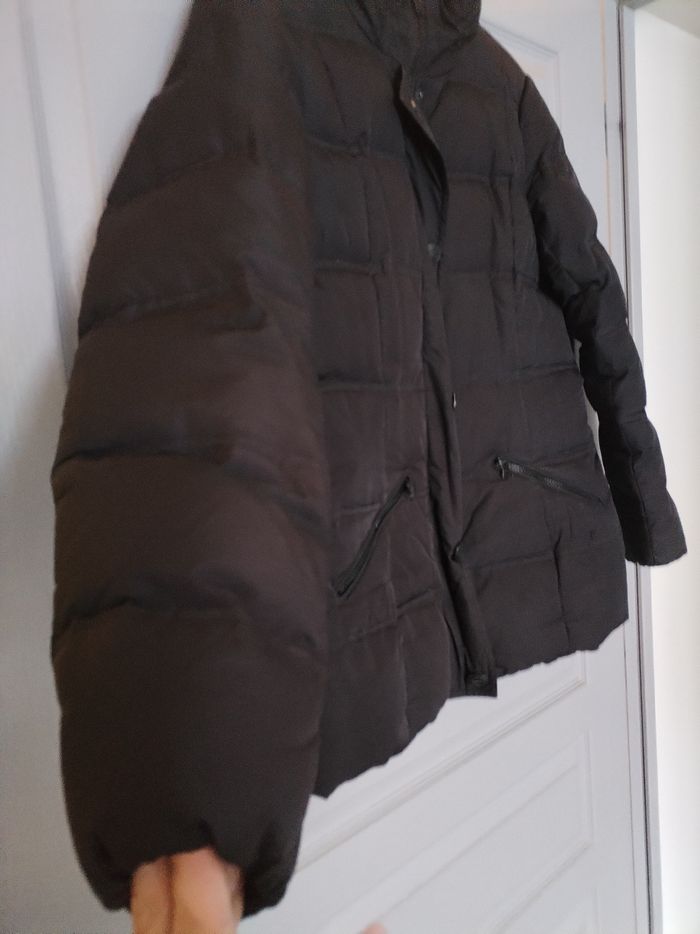 Manteau doudoune veste femme taille M noir - photo numéro 2