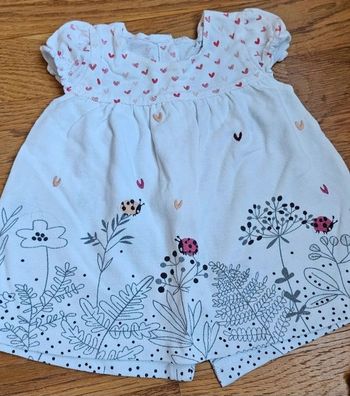 Robe manches courtes