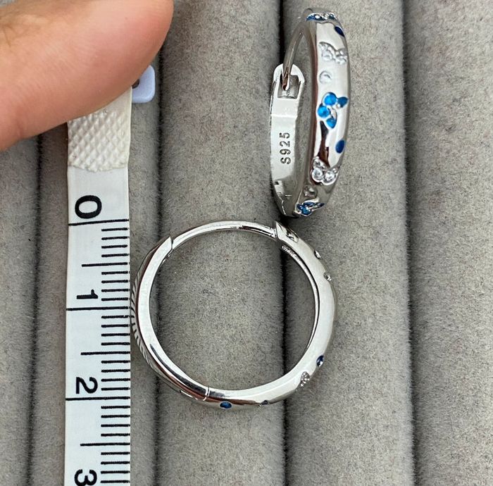 Boucles d’oreilles en argent 925 - photo numéro 3