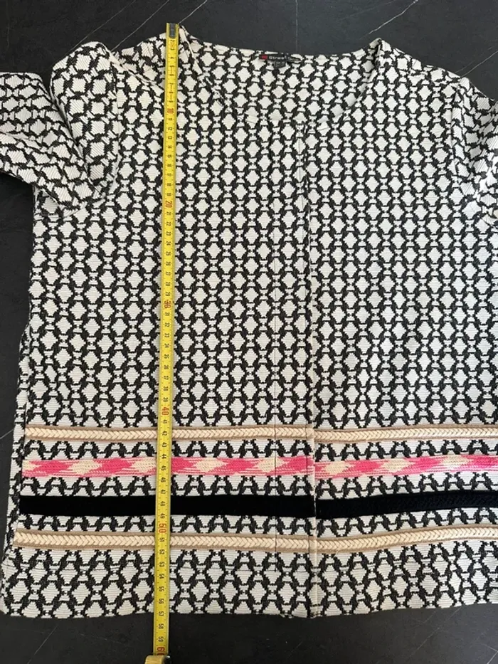 Jolie veste Street One noire et blanche T 42 - photo numéro 7