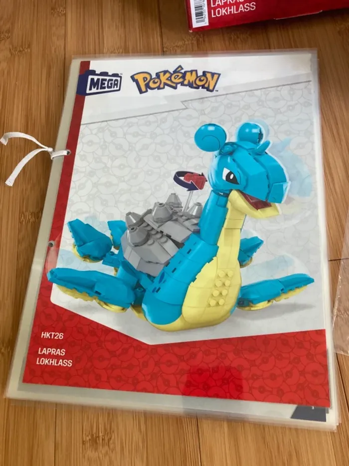 Pokemon Mega Figurine Lapras HKT26  fourni avec boite et notice plastifiée pour plus de plaisir - photo numéro 2