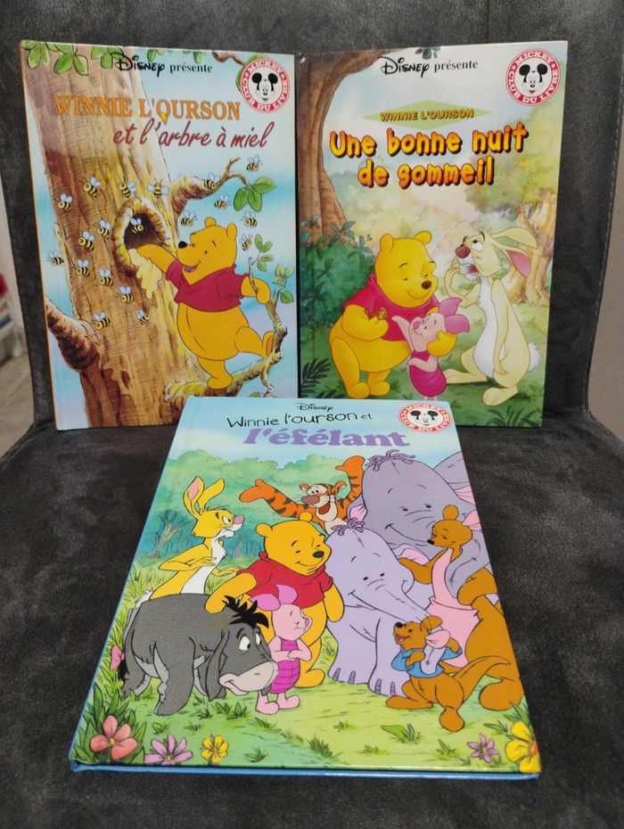 Lot de 3 livres Disney