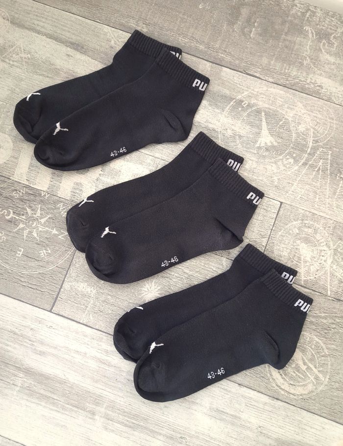 Lot de 6 paires de chaussettes Puma 43/46 - photo numéro 3