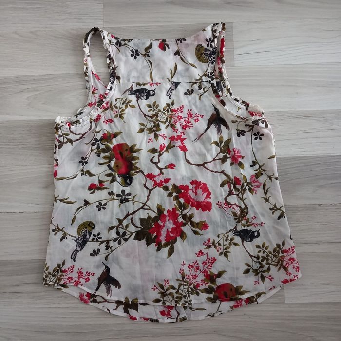 Gilet femme sans manche imprimé fleur Tex taille S - photo numéro 6