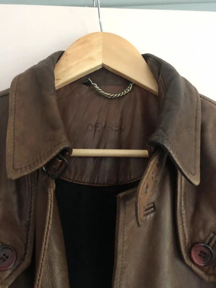 Veste en cuir d'agneau Devred T.M - photo numéro 2