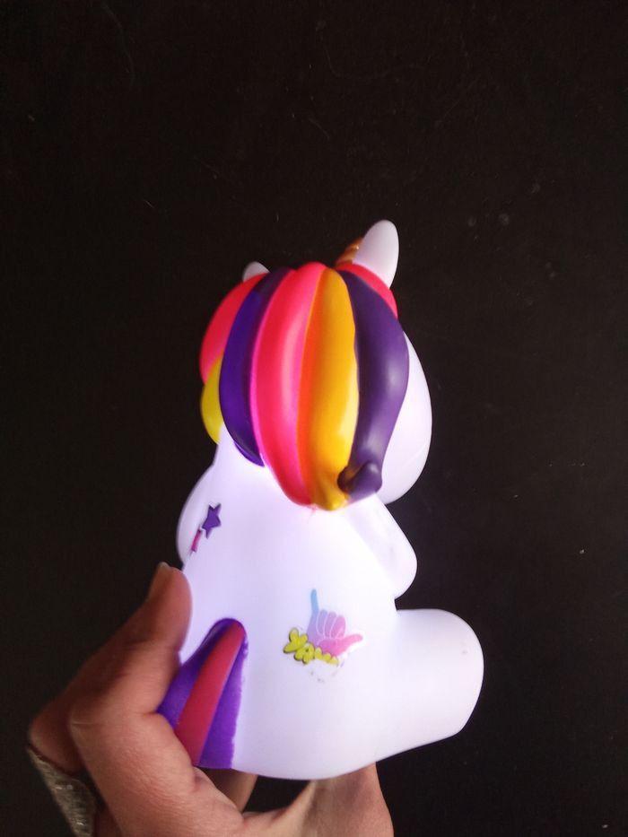 Veilleuse licorne fille, sommeil, enfant, nuit, relaxation - photo numéro 2