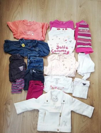 Lot vêtements fille 6 mois