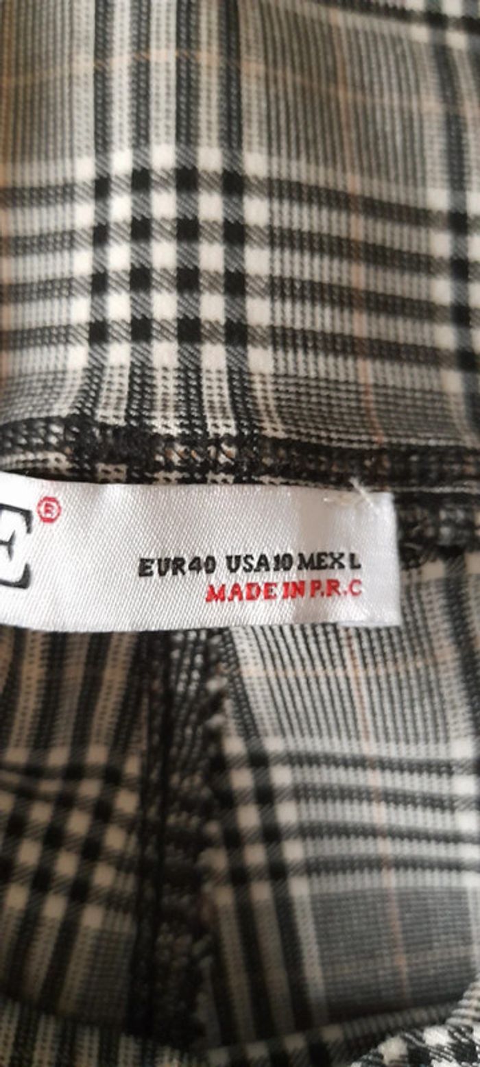 Pantalon imprimé prince de Galles - photo numéro 10