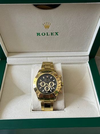 Chronographe doré