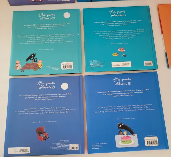 Lot de 8 livres grand format Le loup par Auzou - photo numéro 18