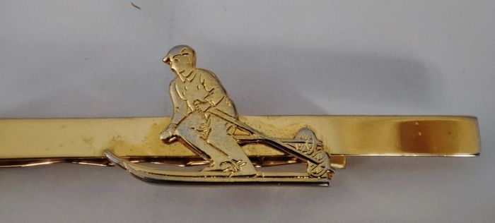 Pince de cravate skieur - photo numéro 2