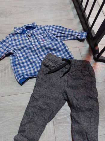 Ensemble pantalon/chemise