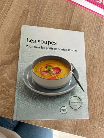 Livre officiel Thermomix édition Soupes