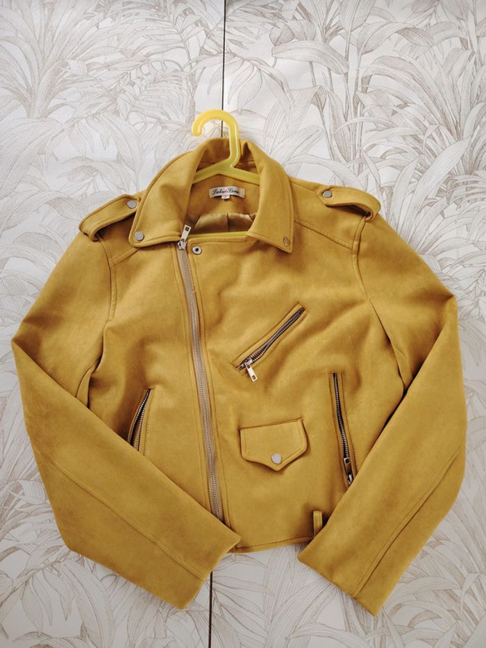 veste effet daim, taille 40 - photo numéro 2
