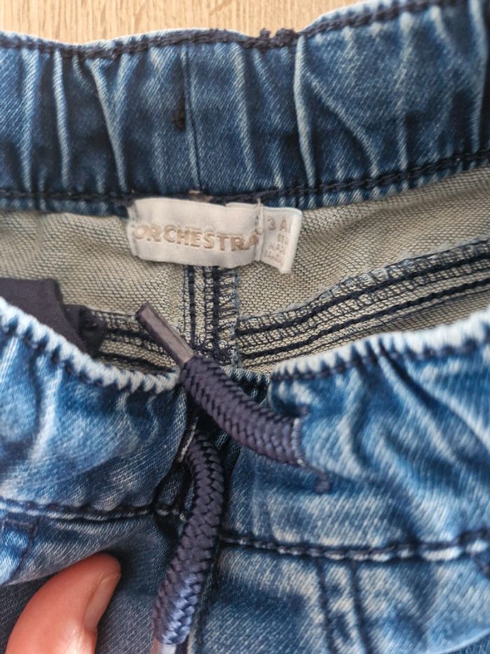 Jean orchestra 3 ans élastique a la taille - photo numéro 2