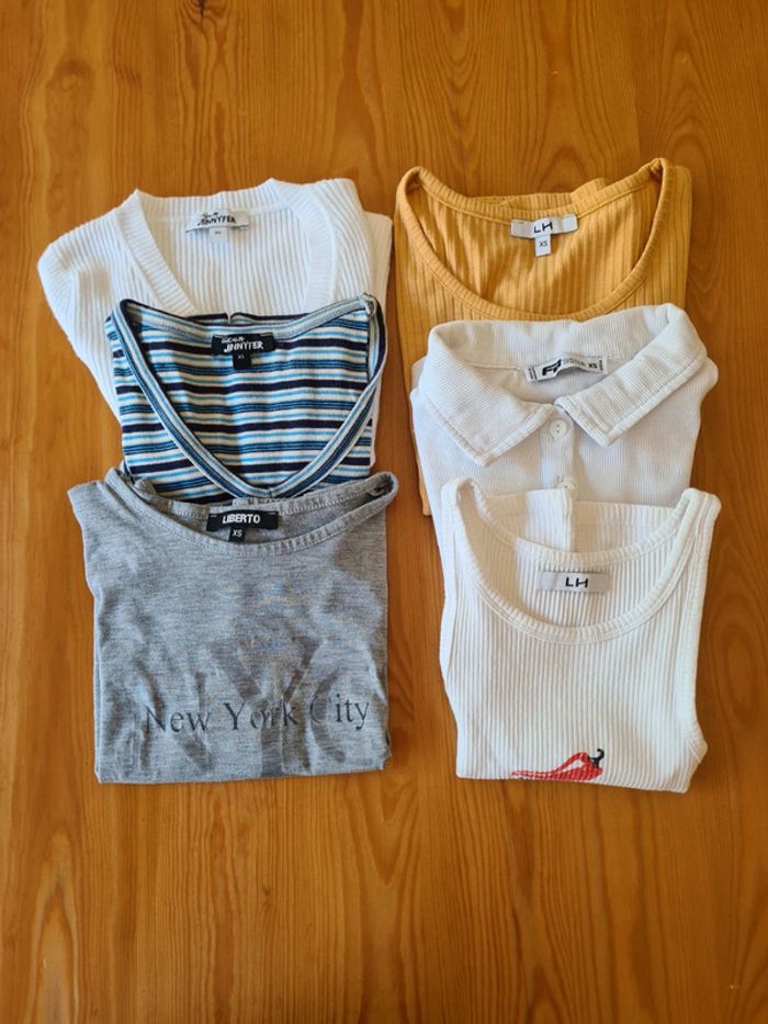 Lot haut été ado XS