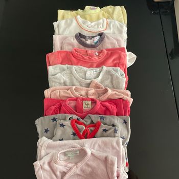 Lot de 9 pyjamas