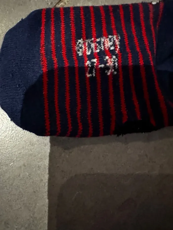 Lot de 3 chaussettes épaisses - Disney / Mickey - Merry christmas / Feuilles de houx - 27/30 - photo numéro 5