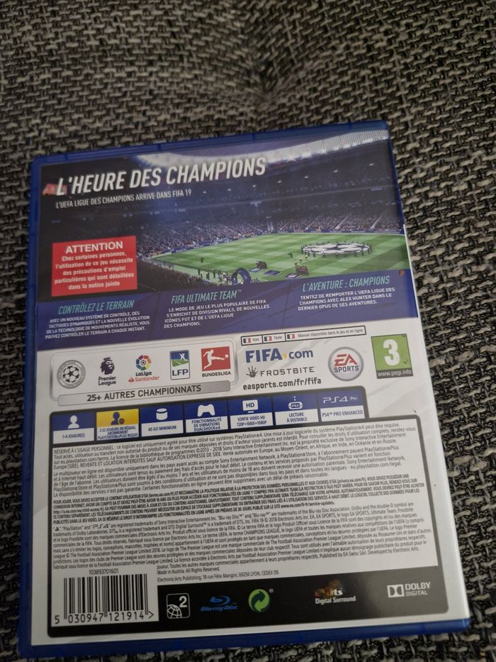 Fifa 19 ps4 - photo numéro 3