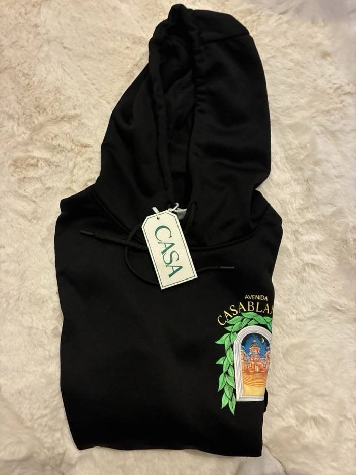 Pull à capuche casa blanca - photo numéro 3