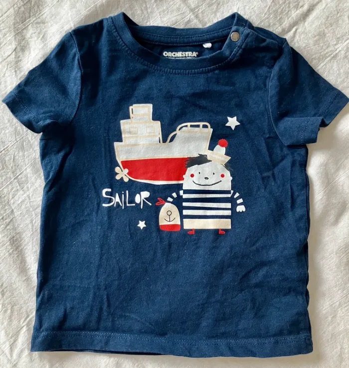 Lot de 7 t-shirt bébé garçon - photo numéro 5