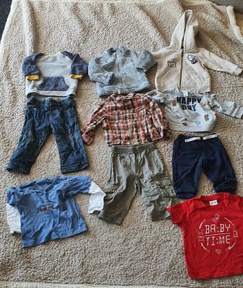 Lot hiver garçon 12mois