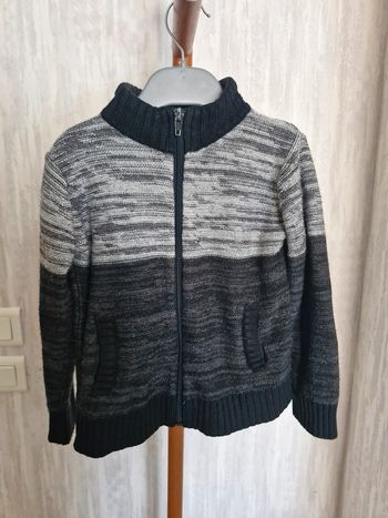 Gilet zippé enfant garçon 4 ans Tissaia Acrylique