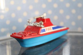 Corgi canot à moteur des pompiers