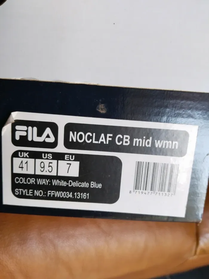 Paire de baskets montantes femme de marque Fila pointure 41 - photo numéro 12