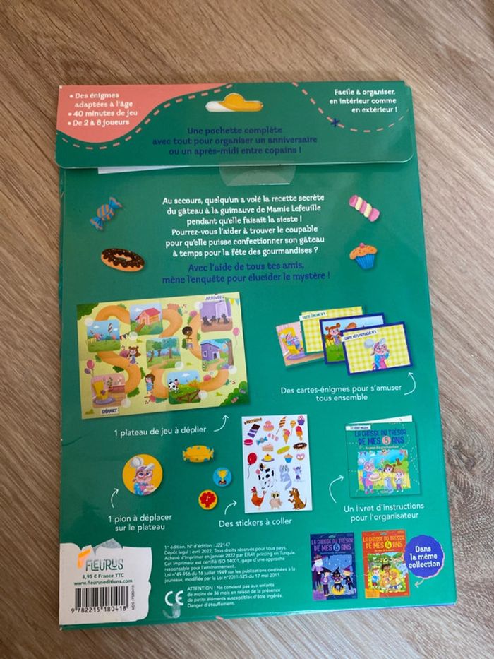 La chasse au Trésor de mes 5 ans - photo numéro 2