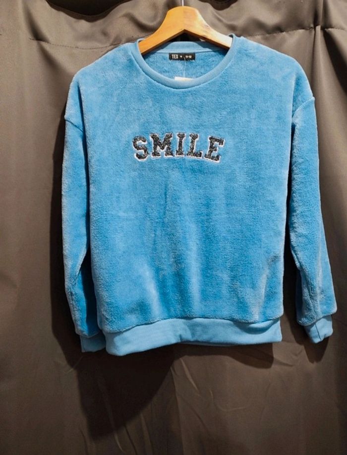 Sweat molletonné 11/12 ans