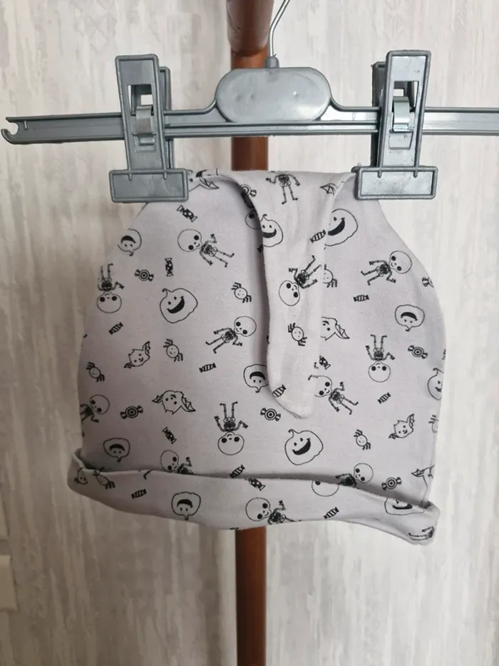 Ensemble bébé mixte 24 mois Pommette Body manches longues + bonnet Halloween Coton - photo numéro 10