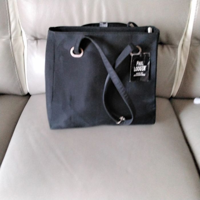 Sac à main fourre tout noir Paul Lodger
