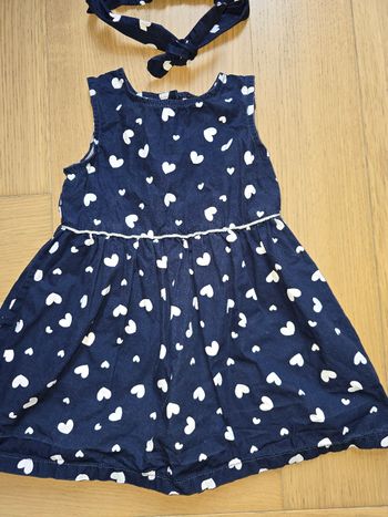Lot de 3 robes pour fille de 18 mois