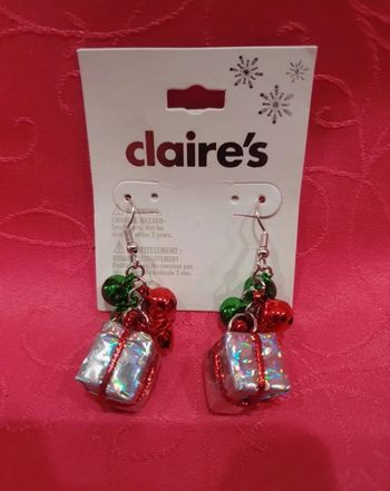 Boucles d'oreilles Noël
