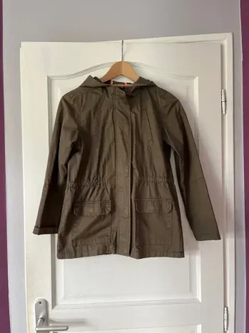 Veste légère fille – Gemo – Kaki – 12 ans