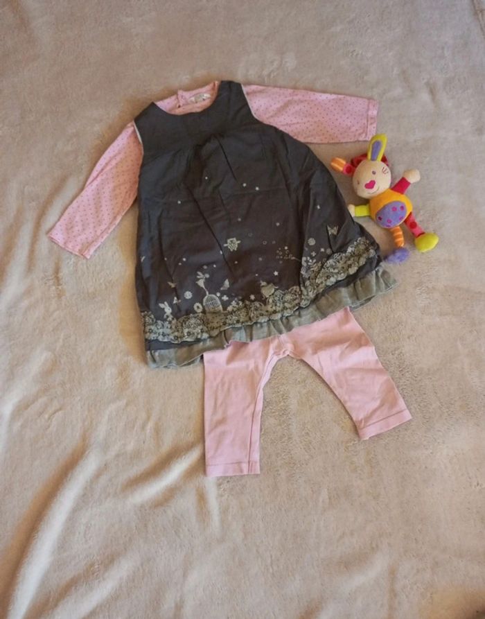 Lot vêtements fille de 3 a 12 mois - photo numéro 6