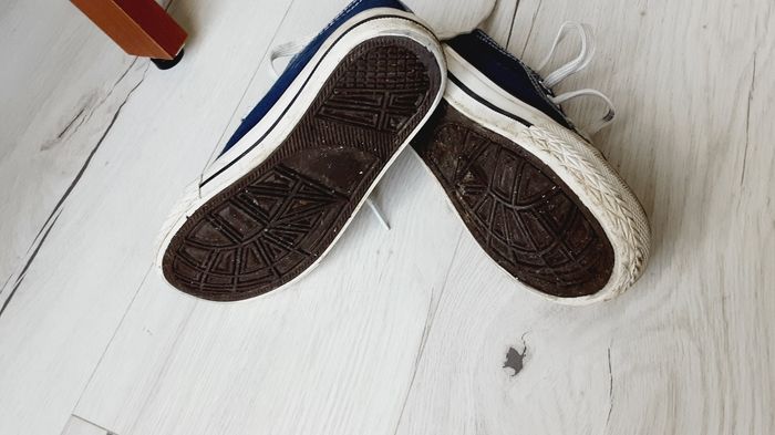 Chaussures garçon bleu et blanc type baskets pointure 29 - photo numéro 5