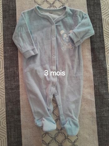 Pyjama garçon 3mois neuf