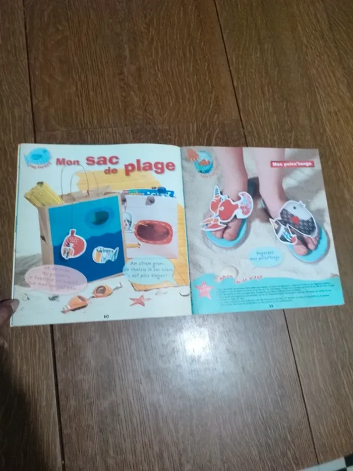 Livre petite main je découpe le royaume Marin - photo numéro 5