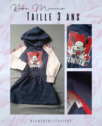 Robe a capuche Minnie