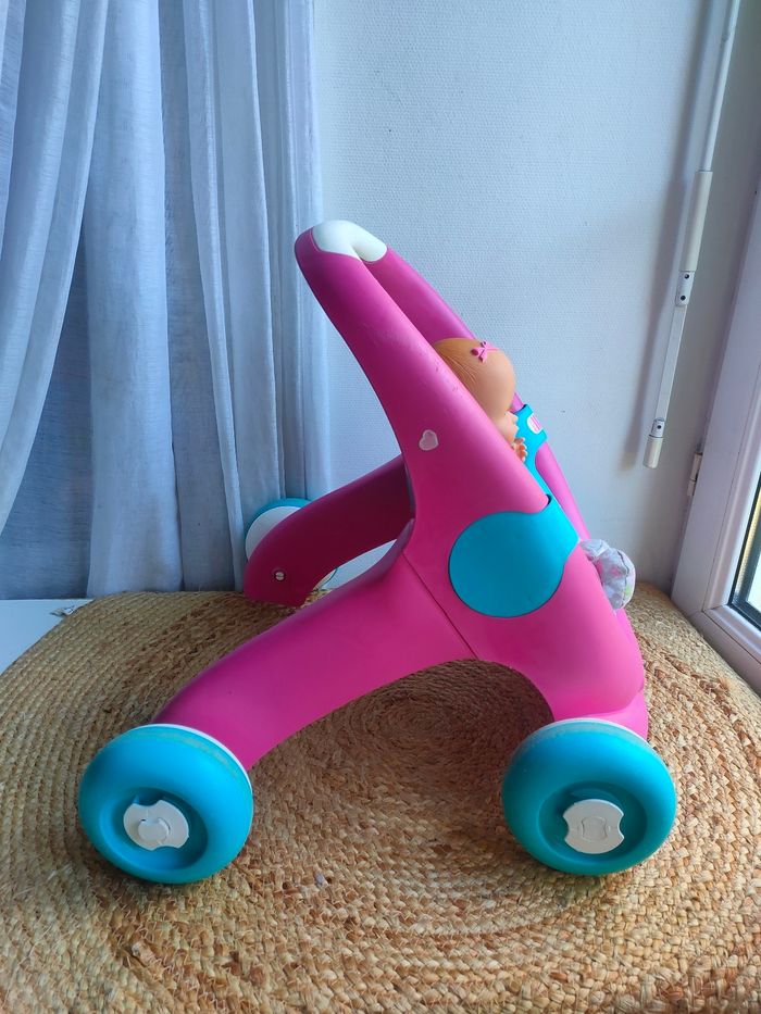 Poussette Minikiss Baby Walker Smoby - photo numéro 4