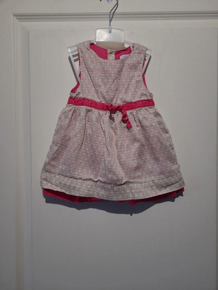 Robe été rose Obaibi