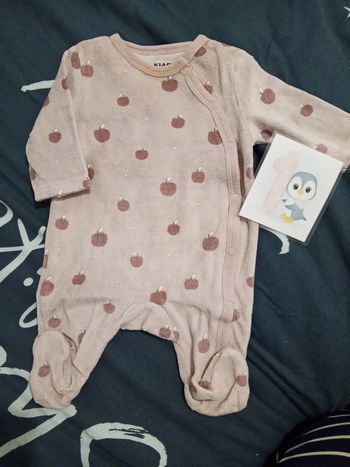 Pyjama "pommes" _ 1 mois
