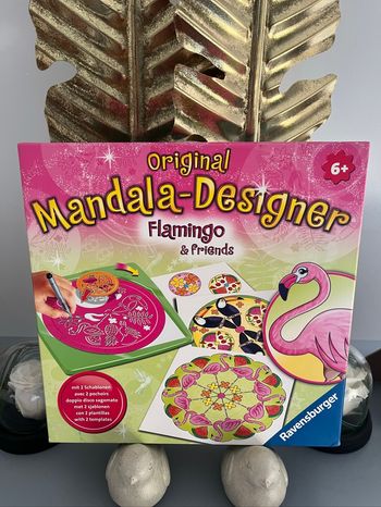 Mandala designer flamingo