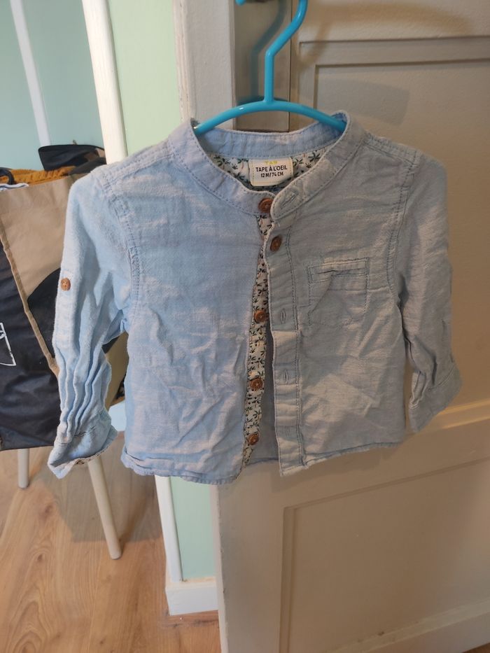 Chemise palmier