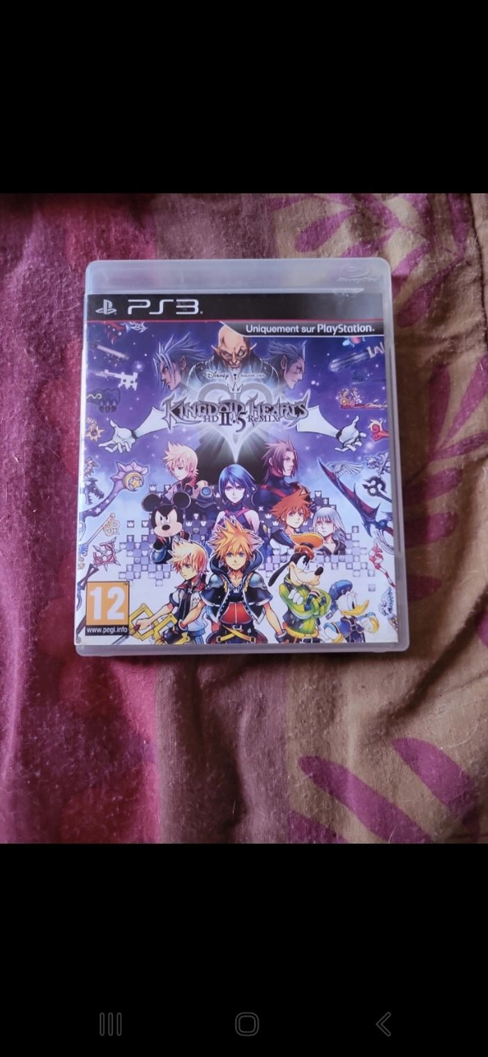 Lot 2 jeux kingdom hearts ps3