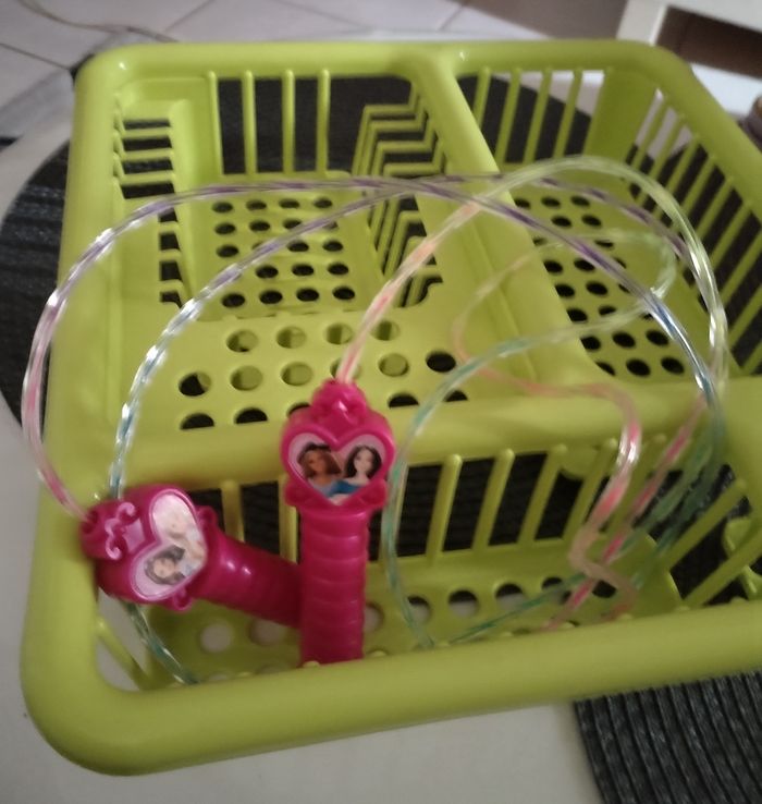 Jouet Égouttoir enfant + corde à sauter Princesses Disney neuf