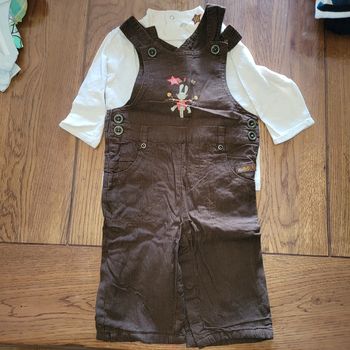 Ensemble salopette 6 mois